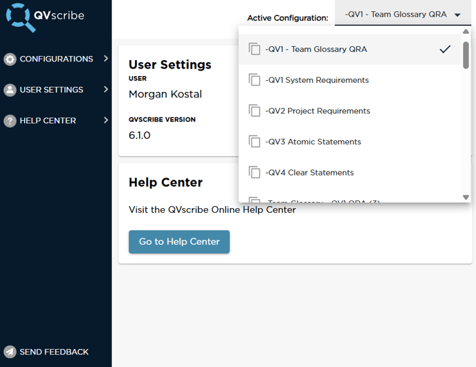 Active Config