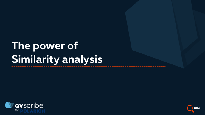 The power of Similarity analysis-2