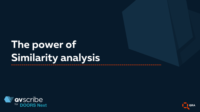 The power of Similarity analysis-3