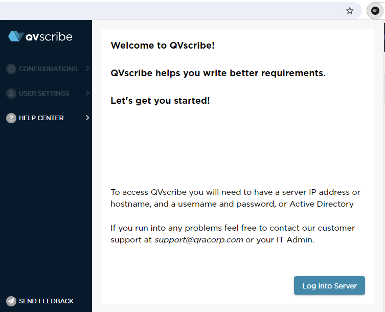 Qscript Sign In QVscribe Cloud (Web) - First Steps